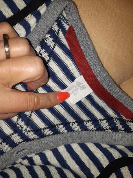 Frajerský, štýlový svetrík, h&m,92