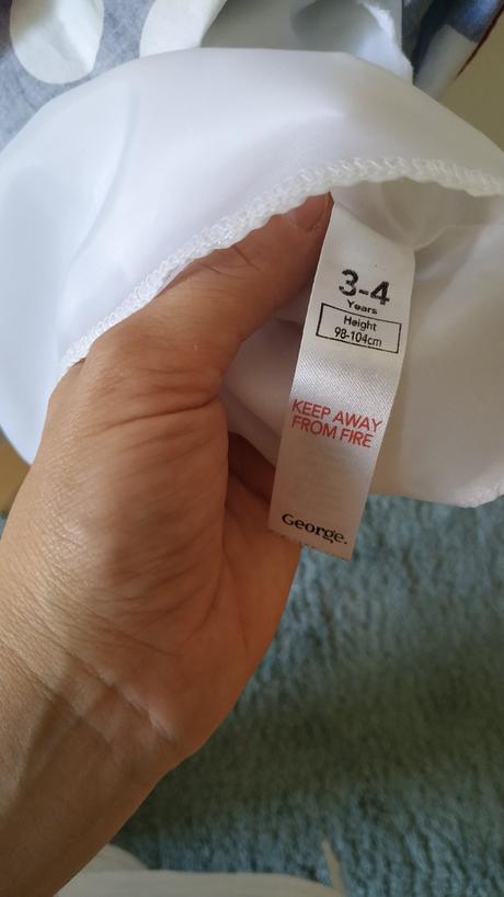 Bodkovane saty, george,98