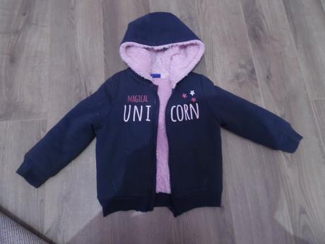 Zateplená mikinka, lupilu,98