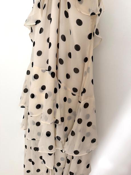 Bodkované midi šaty h&m, h&m,l