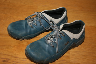 Topánky turistickém kožené, nepremokavé, č. 36-37, 36