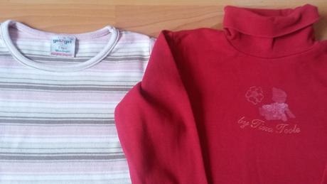 2 ks tričká s dlhým rukávkom, girl2girl,92