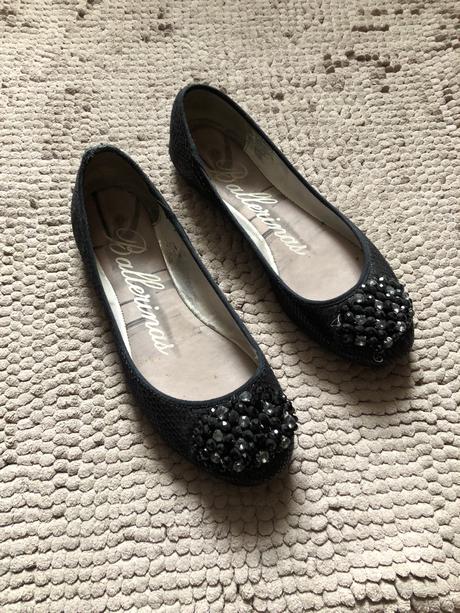Balerinky čierne, 40