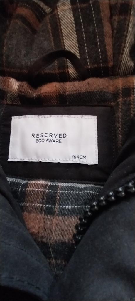 Chlapčenský zimný kabát reserved 164, top stav, reserved,164