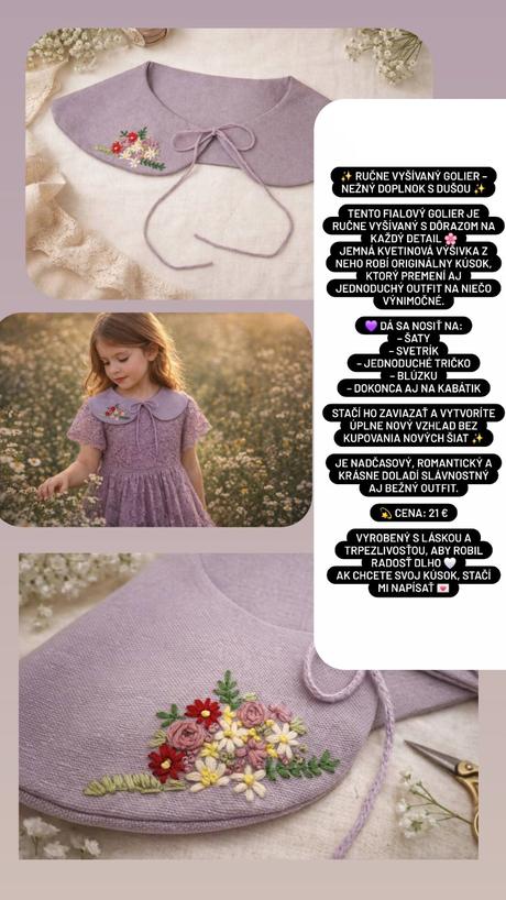 Ručne vyšívané kúsky, 