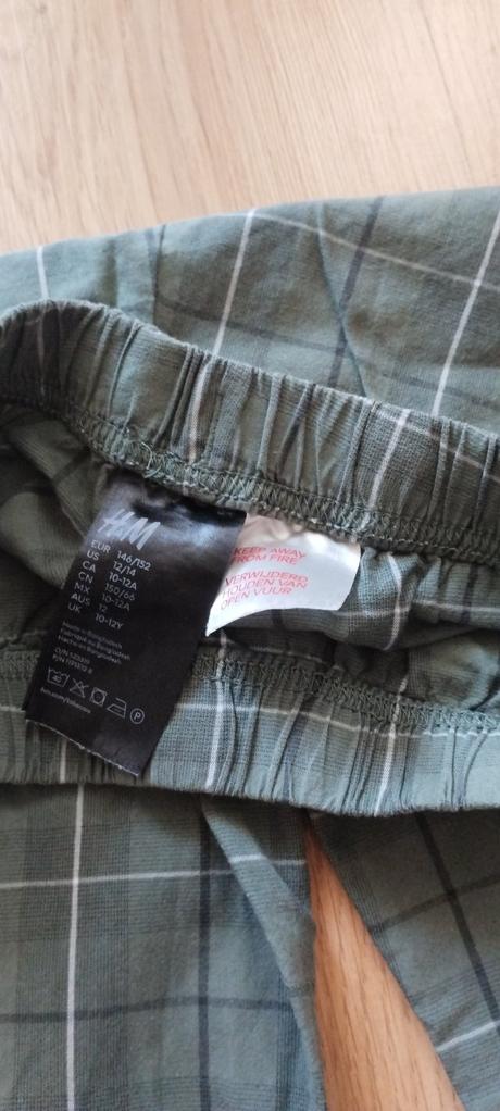 Pyzamove nohavice, h&m,146