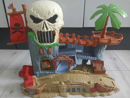 Matchbox autodráha - pirátsky ostrov (mattel),