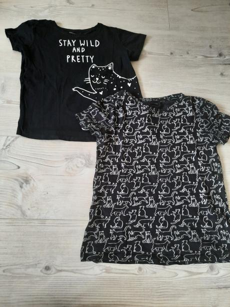 Mačičkové tričká, sinsay,152