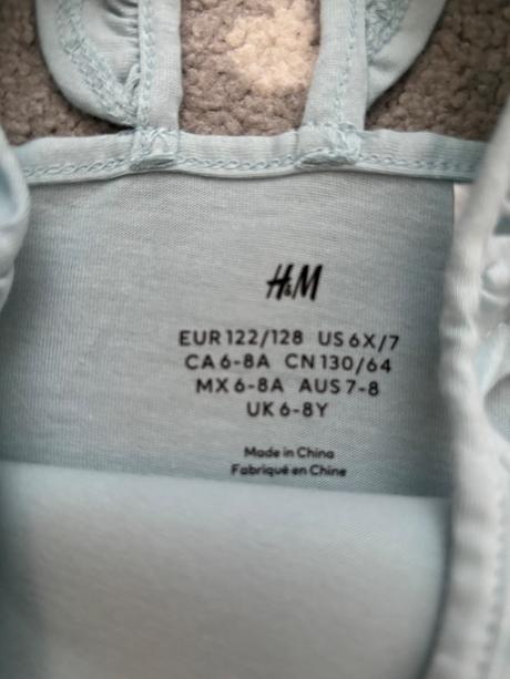 H&m - krásne dievčenské šaty s motívom elsy, h&m,122