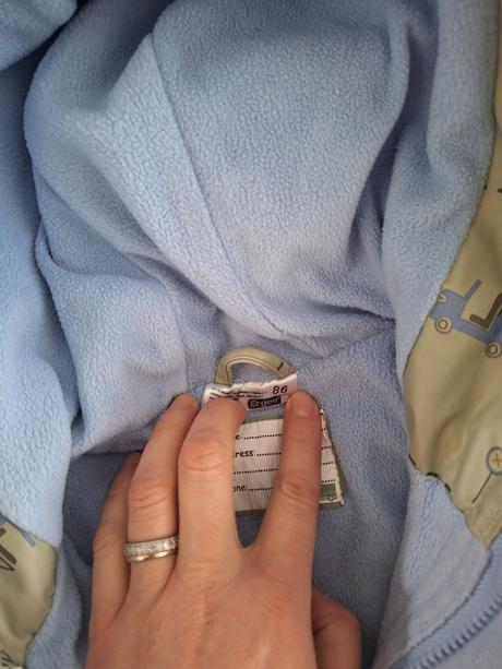 Chlapcenska bunda do dažďa, ergee,86