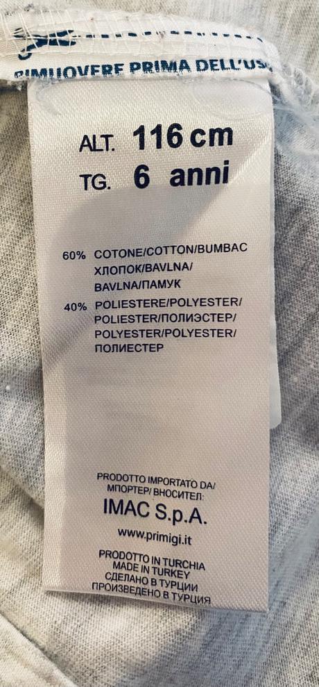 Tričko s dlhým rukávom značky primigi, primigi,116