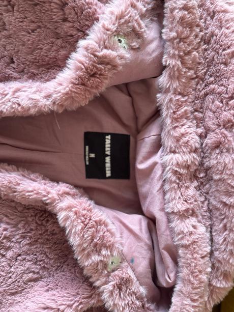 Dámsky kožúšok ružový, tally weijl,m