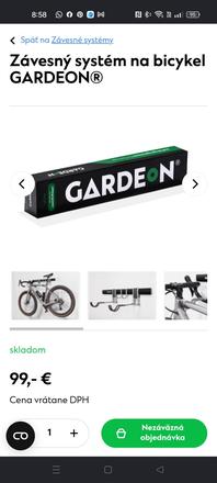 Visiaci stojan na bicykle, 