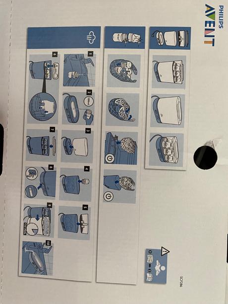 Sterilizátor avent 4v1, avent