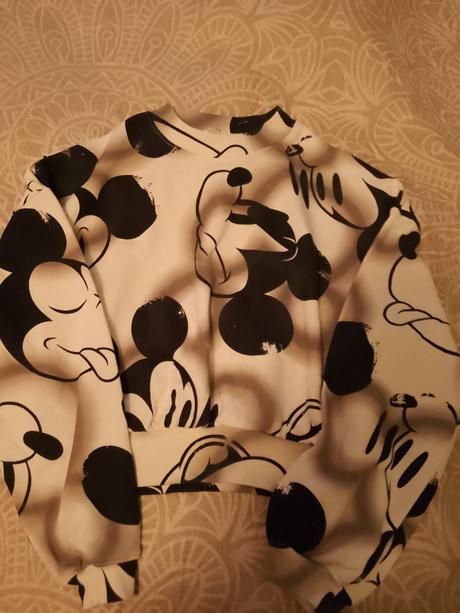 Mikina mickey mouse, h&m,146