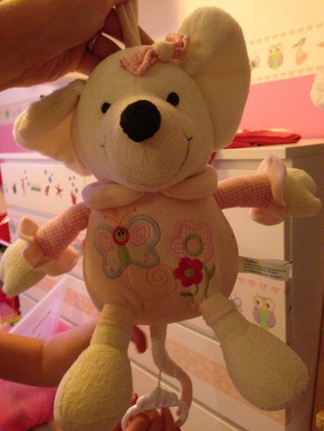 Babyono myška s hudbou k uspavaniu,