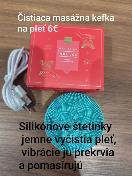 Masážna čistiaca kefka, 