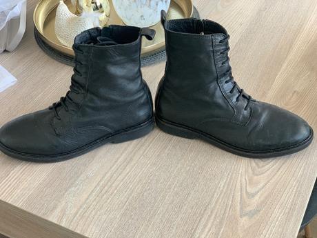 Kotníkové topánky šnurovacie +zips, zara,36