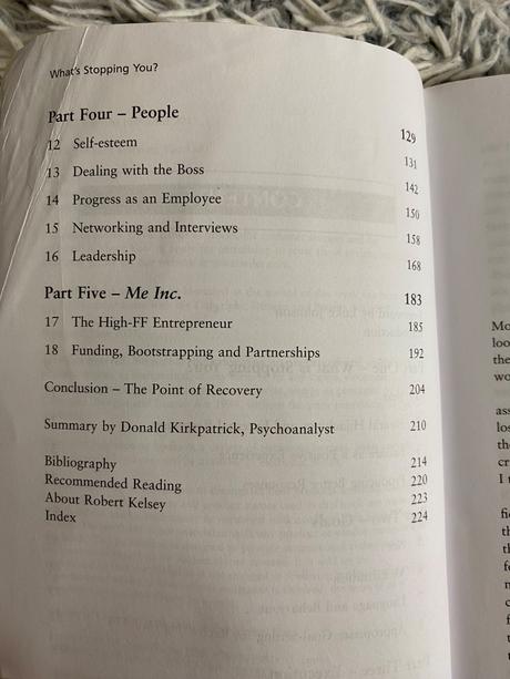 Robert kelsey and 1 more what's stopping you why, 