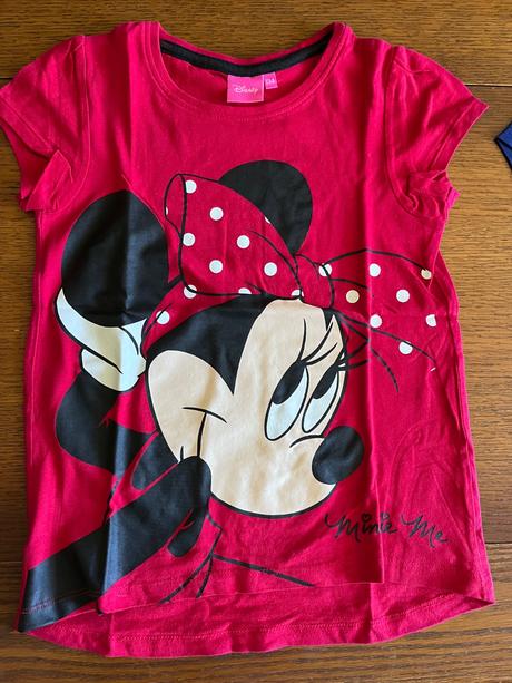 Letné tričká minnie a mickey mouse - dvojbalenie, disney,128