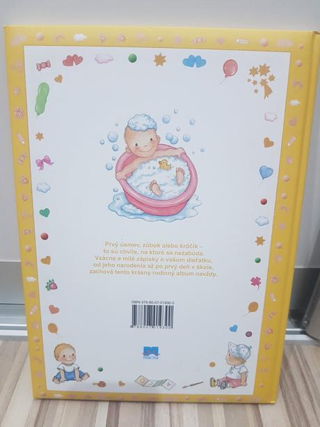 Kniha pre budúce mamičky, naše dieťatko, 