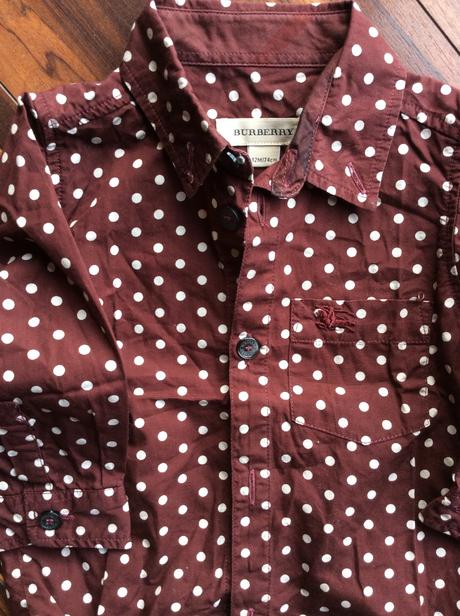 Elegantná košeľa 12m/74 259, burberry,80
