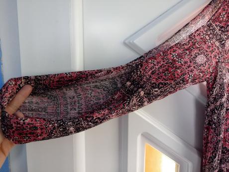 Tenká tunika, bershka,l