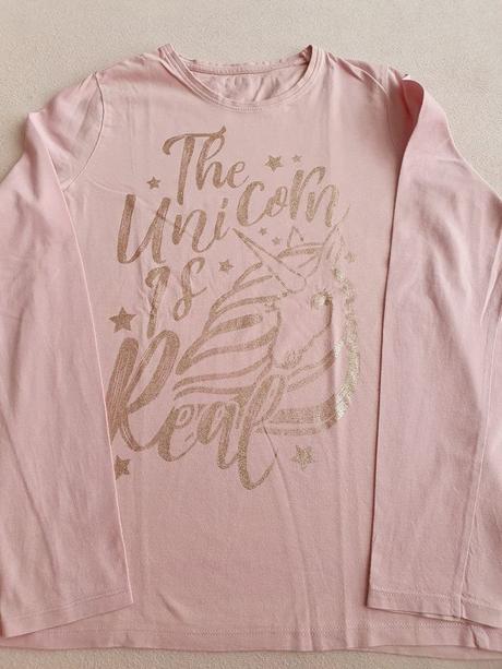 Tričko unicorn s dlhým rukávom č. 158, f&f,158