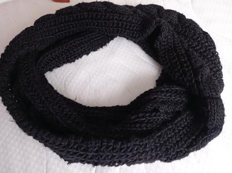 Pletený tunel - nákrčník, 