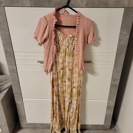 S midi saty s razporkom, h&m,36