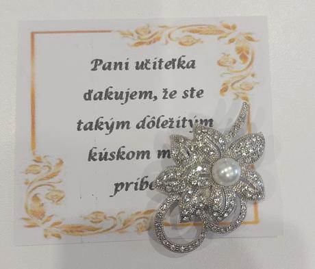 Brošňa pre pani učiteľku, 