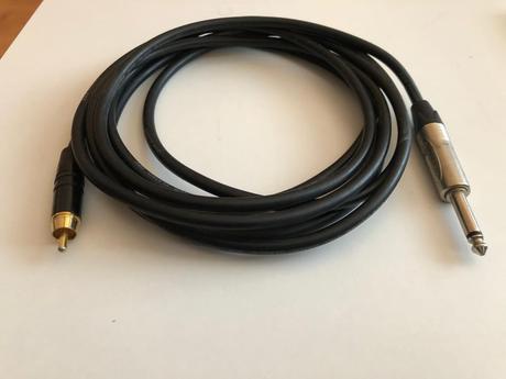 Jack male na 1x rca male audio kábel 3m, 