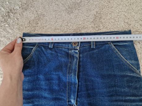 Vintage sukňa denim, s