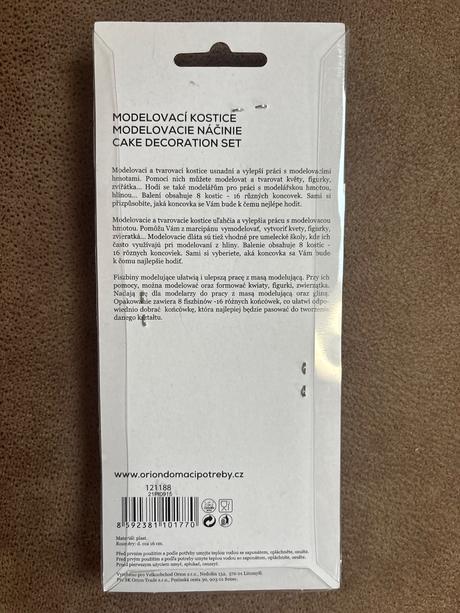 Modelovacie kostice orion, 