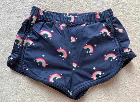 Dúhové kraťasky pre dievčat k o, gap,86