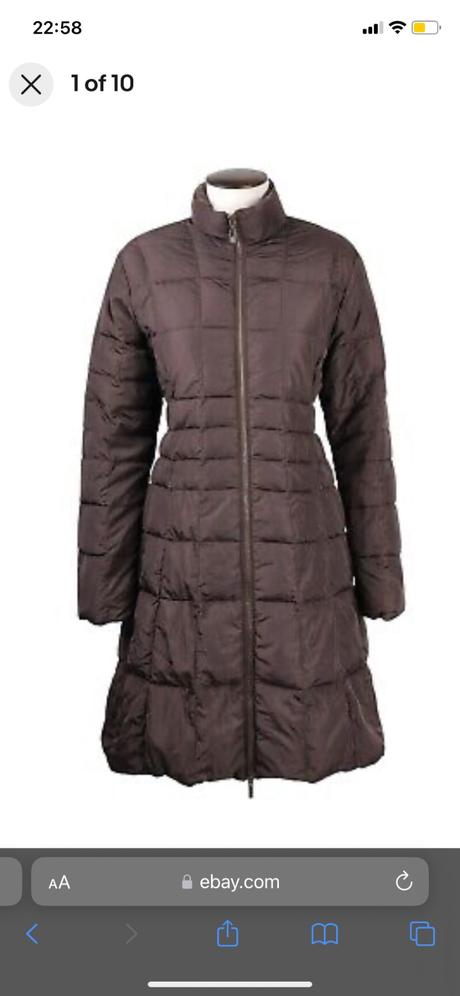 Vintage páperová bunda / kabát moncler, l