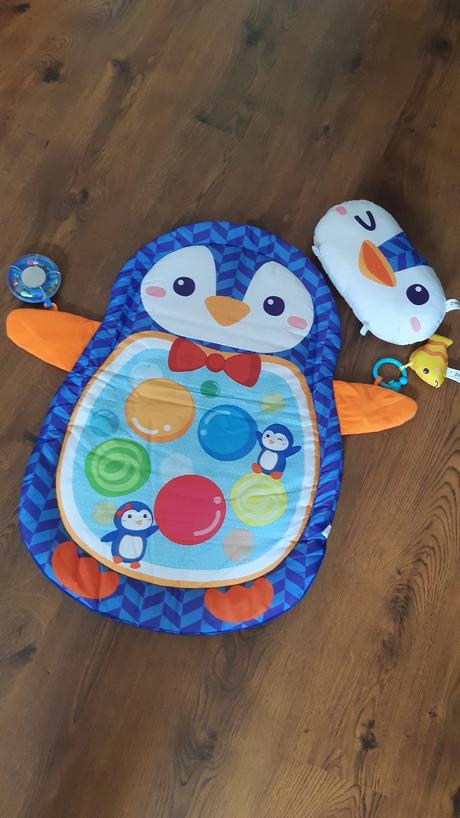 Hracia deka+vankùšik tučniak, 