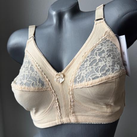 Nevystužená podprsenka bez kostíc 16170 telová, 80d - 105d