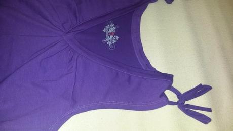 Fialove damske tielko, s