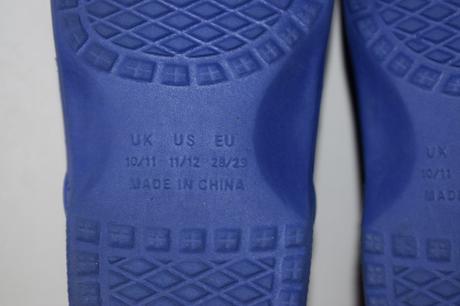 Modré šľapky, f&f,28