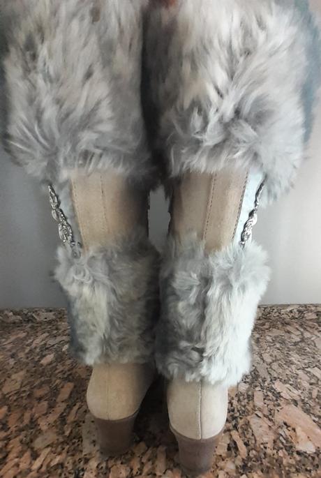Kožušinové čižmy 37, tamaris,37