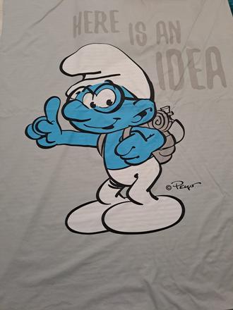 Obliečka the smurfs,
