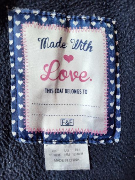 Vesta veľ. 86 (12-18 mesiacov), f&f,86