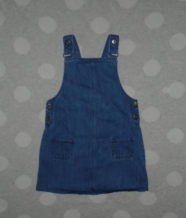 Riflové šaty na 5 rokov, vertbaudet,110