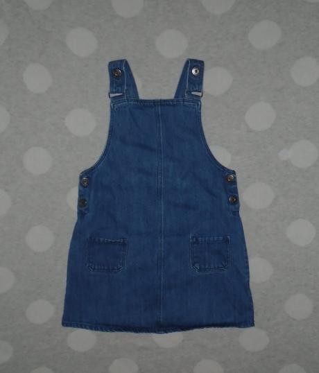 Riflové šaty na 5 rokov, vertbaudet,110