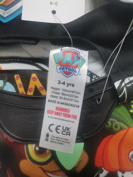 Chlapčensky kostym múmia patrola 104cm, 