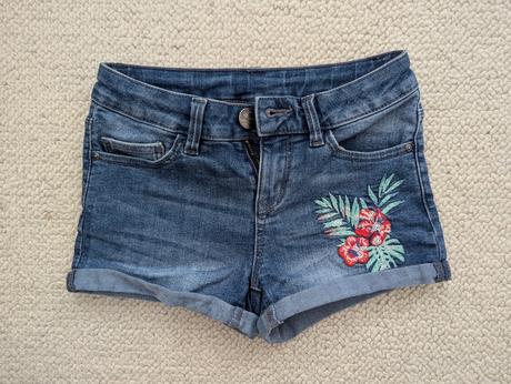 Riflové šortky, c&a,134