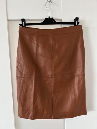Kožená sukňa vila, m