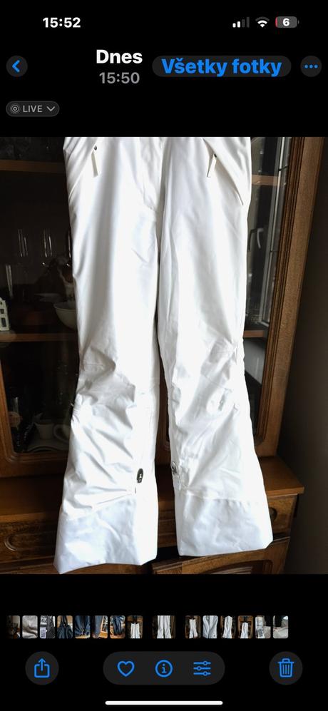 Lyžiarske nohavice s trakmi piste 900 142- na 10-r, 140