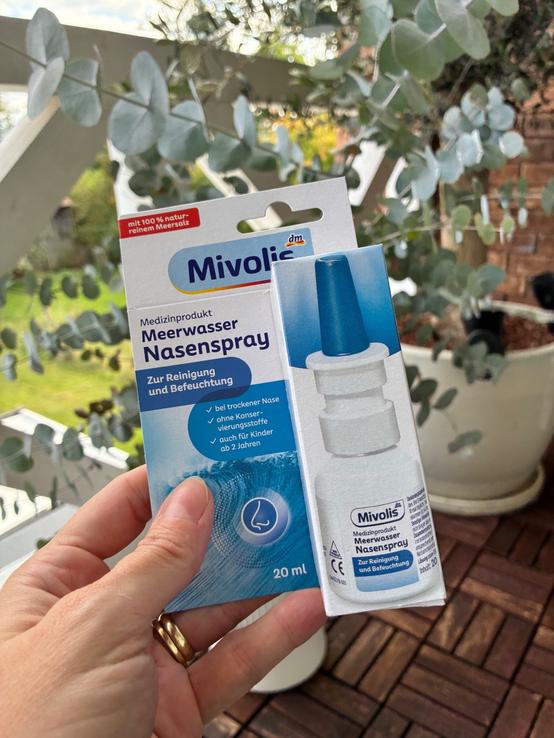 Mivolis Nosový sprej s morskou soľou, 20 ml